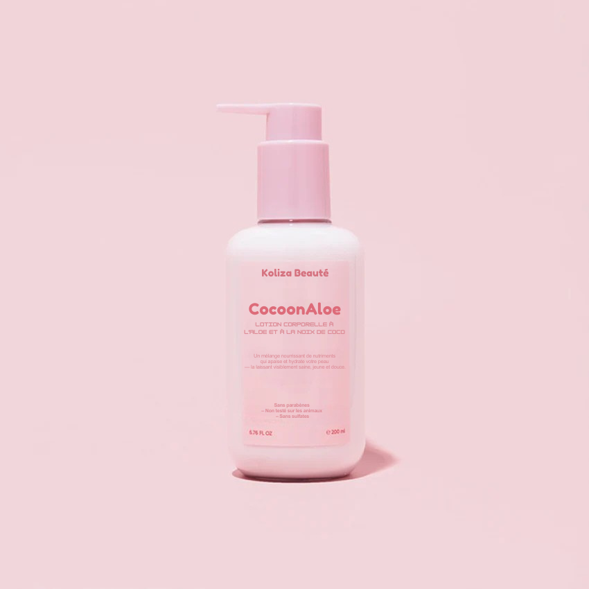 CocoonAloe - Lotion corporelle à l’aloe et à la noix de coco