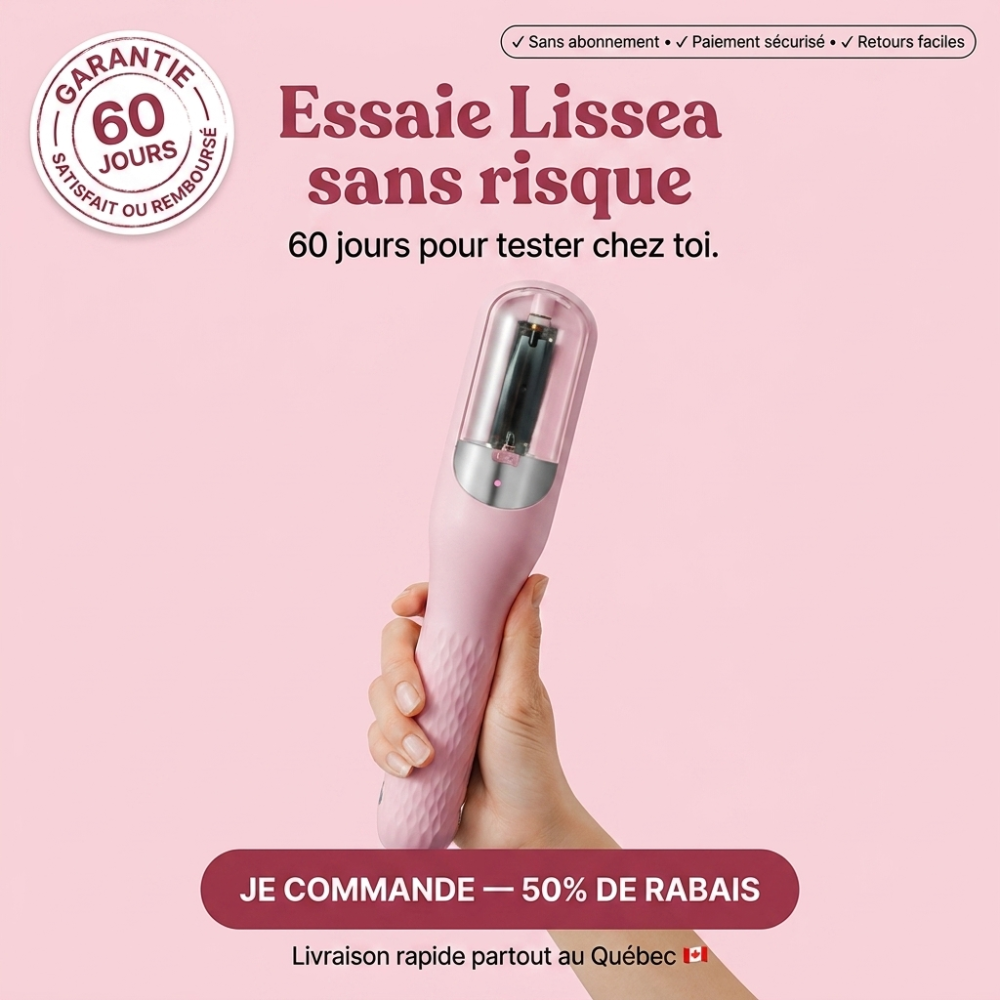 Lissia™ — Appareil Anti-Fourches pour Cheveux Lisses & Soyeux