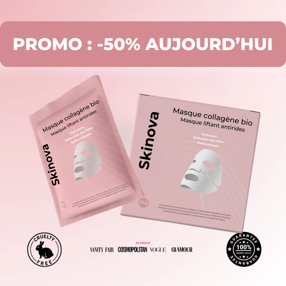 SKINOVA - Masque Collagène pour le Visage