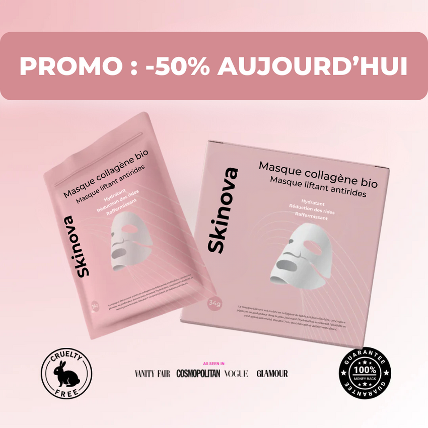 SKINOVA - Masque Collagène pour le Visage