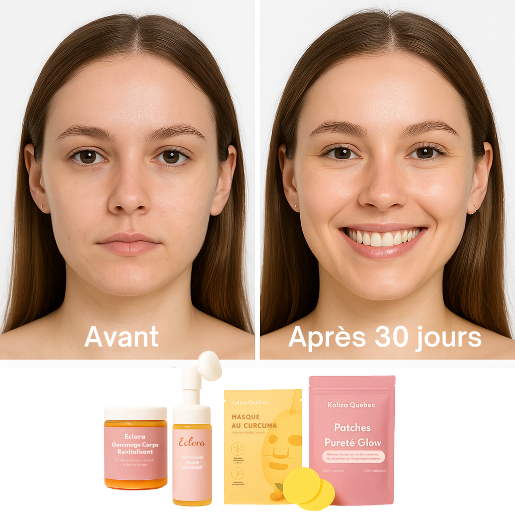 Pack Éclat – Routine 4-en-1 pour une Peau Nette et Radieuse