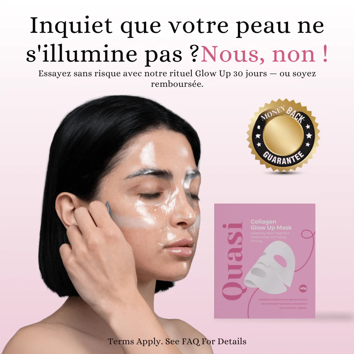 Masque Bio Skinova - Masque Collagène pour le Visage