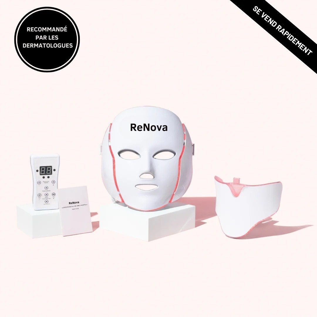 Koliza™ 2.0 – Masque LED Rajeunissant Visage & Cou