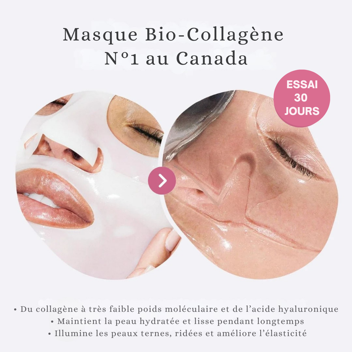 Masque Bio Skinova - Masque Collagène pour le Visage