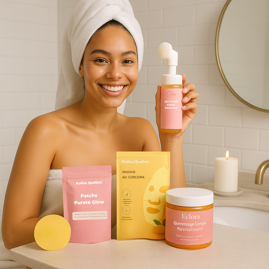 Pack Éclat – Routine 4-en-1 pour une Peau Nette et Radieuse