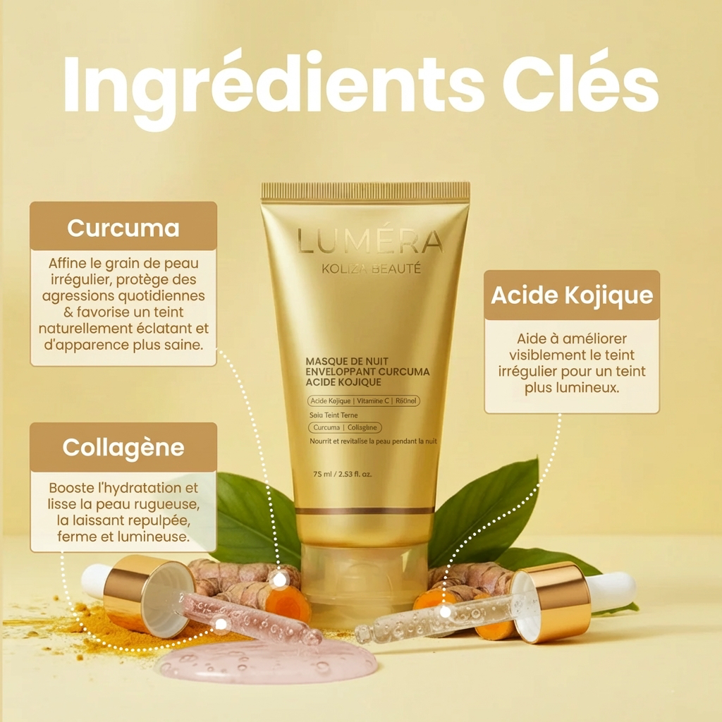Luméra™ – Masque Enveloppant Éclat