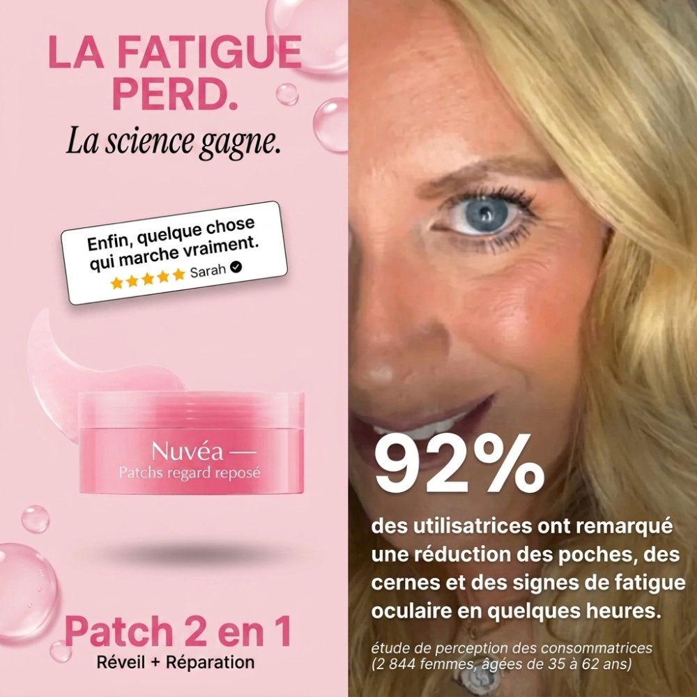 Nuvéa — Patchs regard reposé