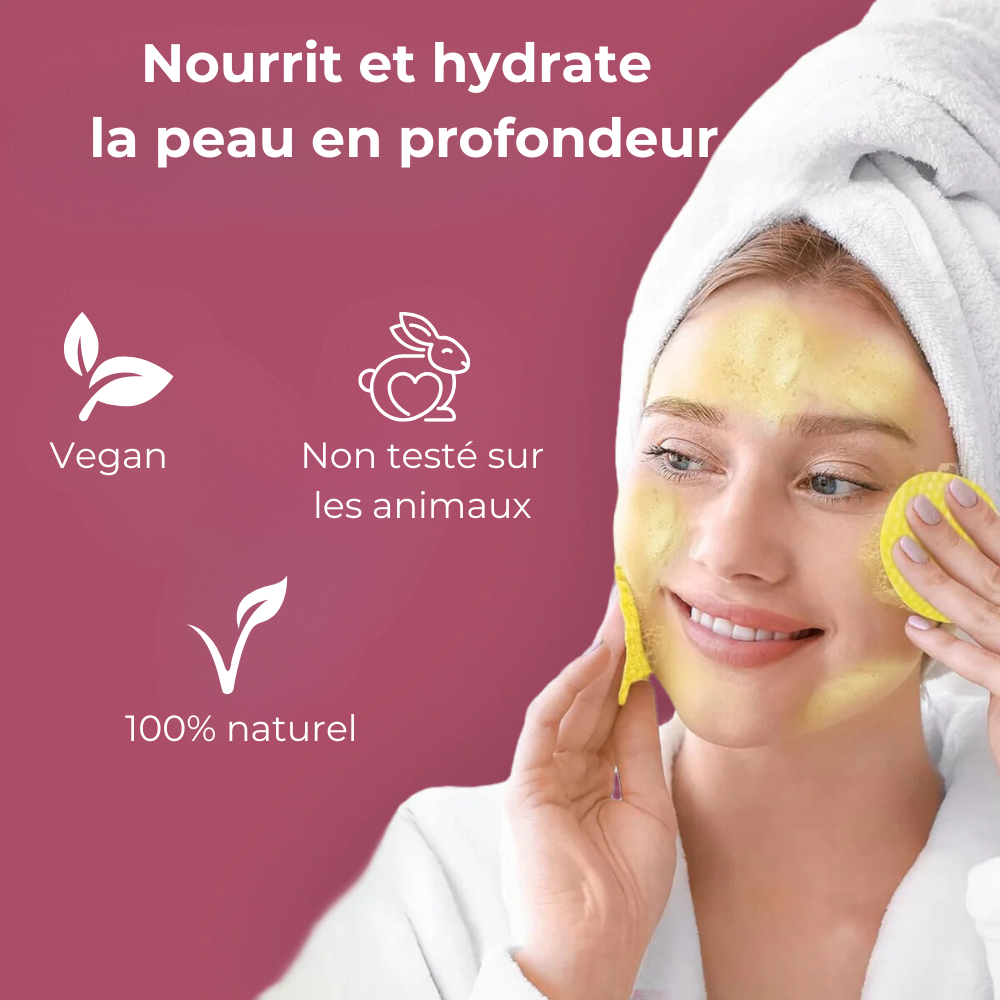Cotons nettoyants Pureté Glow – Pour une peau lisse, pure et éclatante