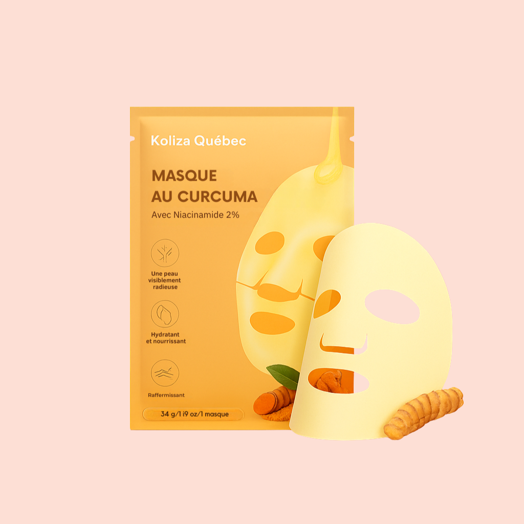 Masque Visage au Curcuma