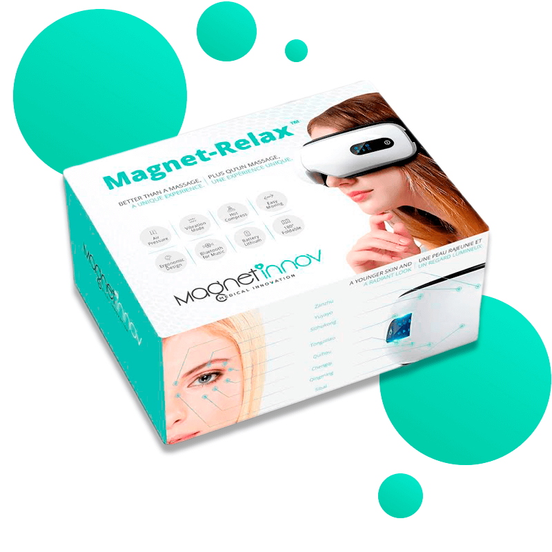 Magnet Relax 2.0 - Masseur Oculaire Intelligent