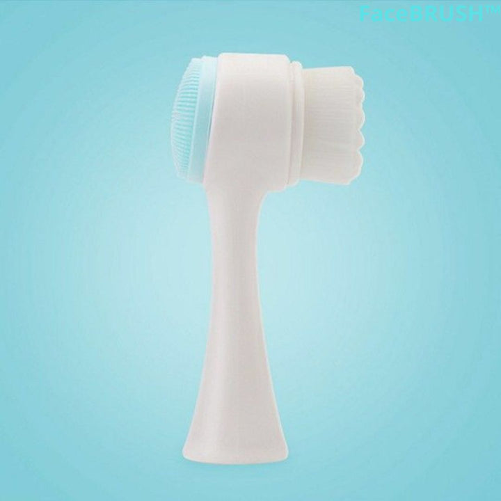 Brosse Double Face Nettoyante et Exfoliante visage | Koliza™