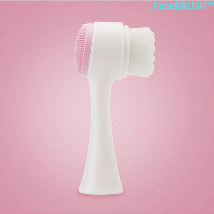 Brosse Double Face Nettoyante et Exfoliante visage | Koliza™